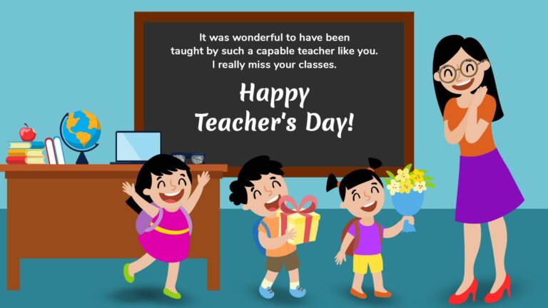 Teachers’ Day 2020 - Let’s Give A Hearty Thanks to  All the Teachers