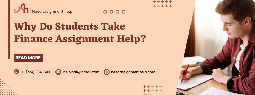 Why do students take finance assignment help